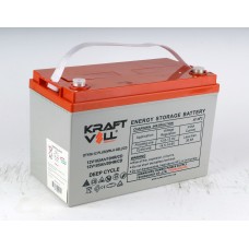 Kraftvoll 12V 105Ah (20Hr) Vrla Deep Cycle Jel Akü